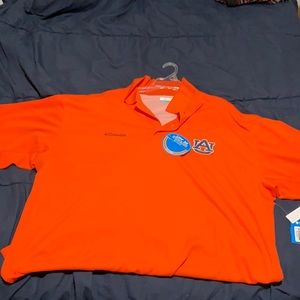 Orange Auburn Polo